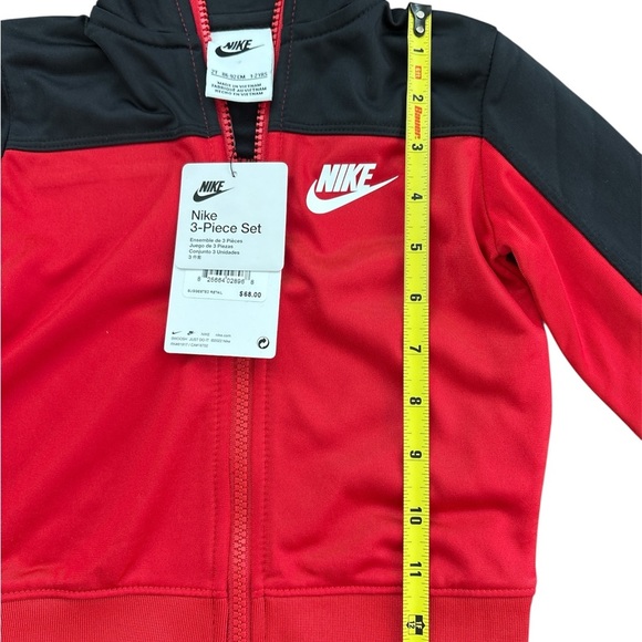 Nike Red and Black 3-Piece Set - Picture 3 of 7